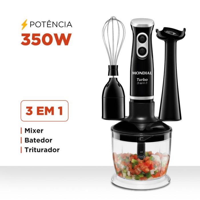 Mixer Turbo 3 em 1 Mondial M-14 - Image 2