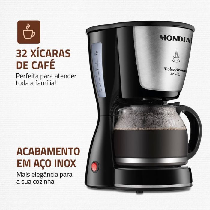 Cafeteira Elétrica Mondial Dolce Arome 32 C-32-32X - Image 2