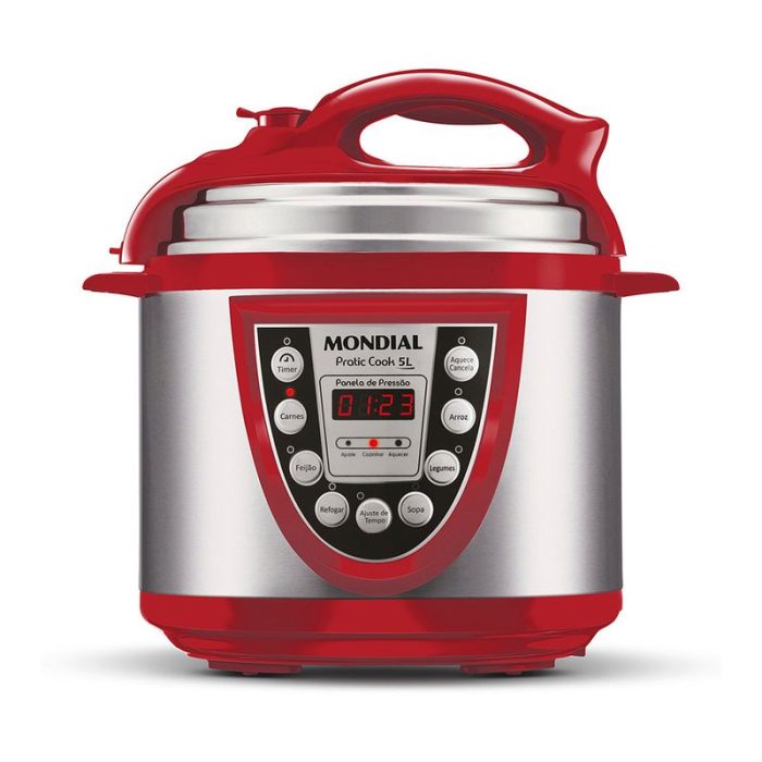 Panela de Pressão Elétrica Mondial Pratic Cook PE-12 - Image 2