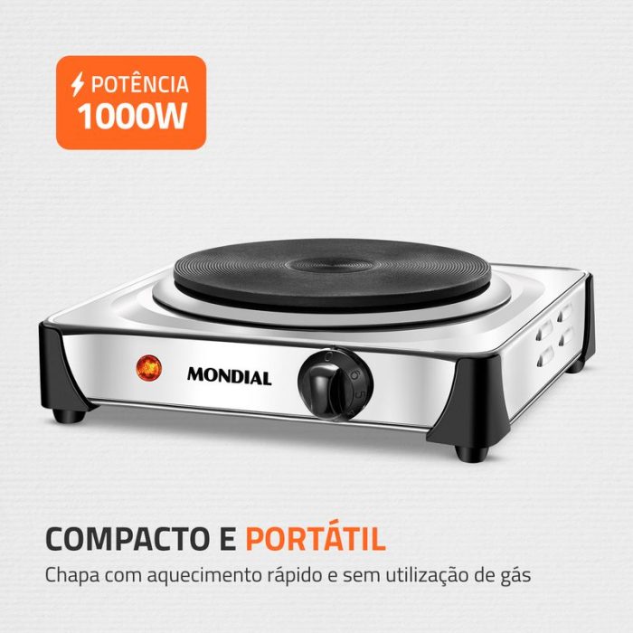 Fogão Elétrico Mondial Fast Cook FE-04 - Image 2