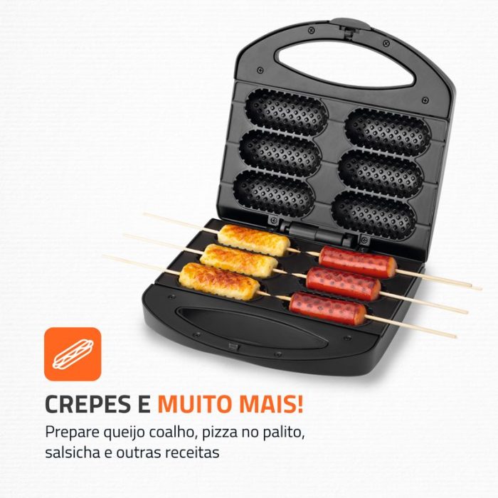 Crepeira Mondial Pratic Crepe & Hot Dog CP-01 - Image 2