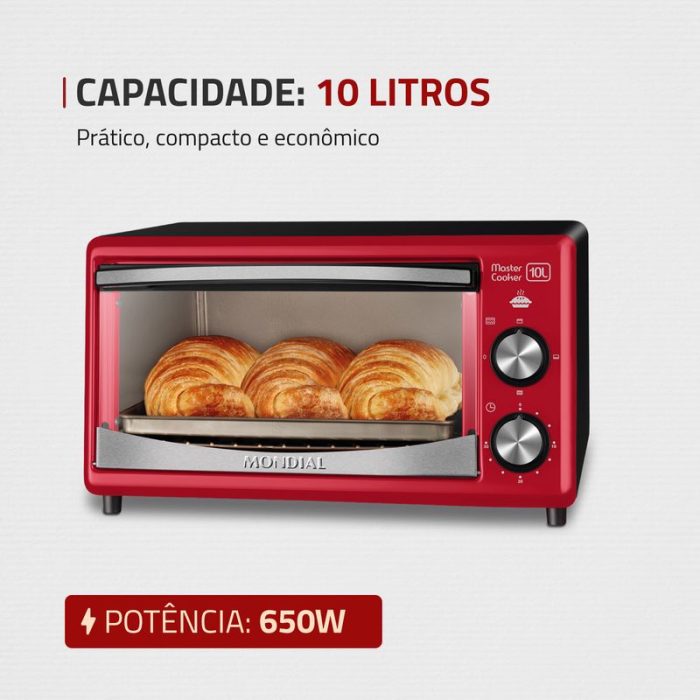 Forno Elétrico Mondial Master Cooker 10L FR-20 - Image 2