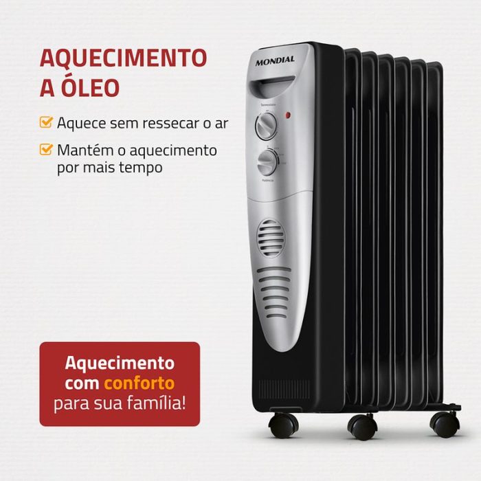 Aquecedor a Óleo Mondial A-06 - Image 2