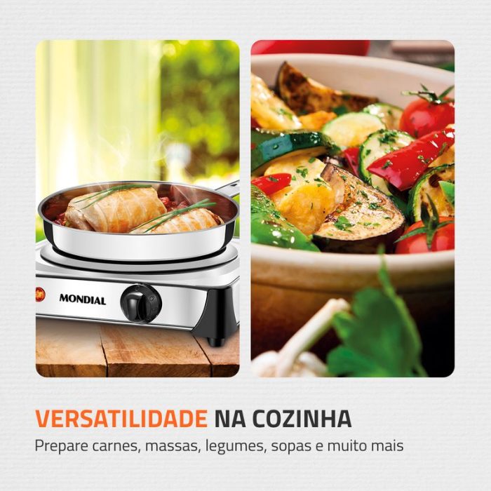 Fogão Elétrico Mondial Fast Cook FE-04 - Image 3