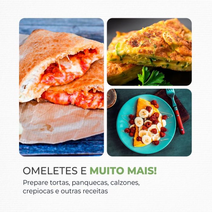 Omeleteira Elétrica Mondial Pratic Omelet II - OM-04-BI - Image 3
