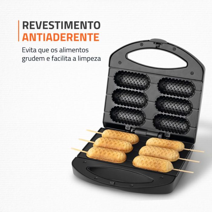 Crepeira Mondial Pratic Crepe & Hot Dog CP-01 - Image 3