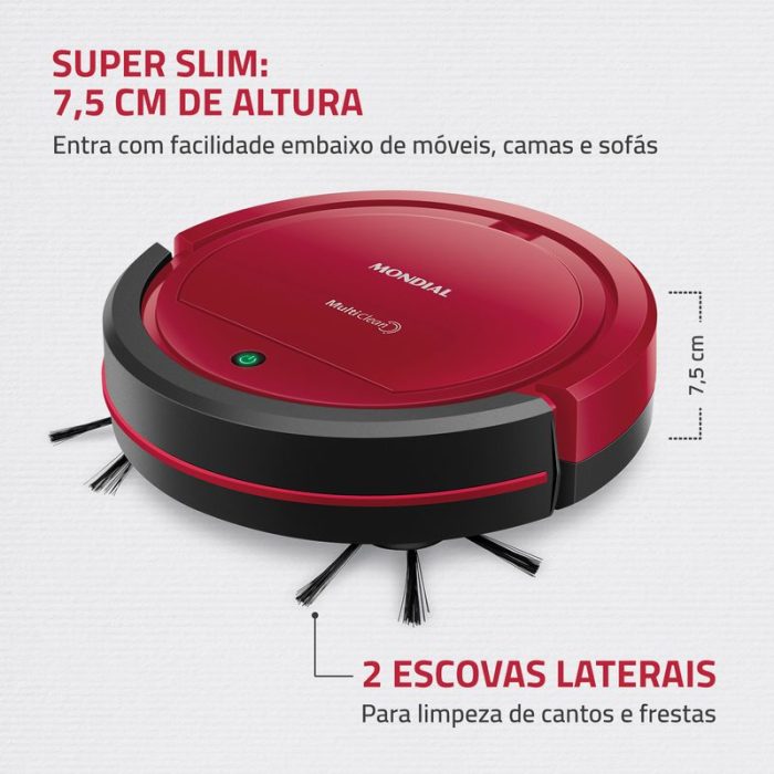 Robô Aspirador de Pó Mondial RB-09 - Image 3