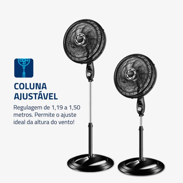NVT-40C-8P-B - Ventilador de Coluna 40cm Turbo - Image 3