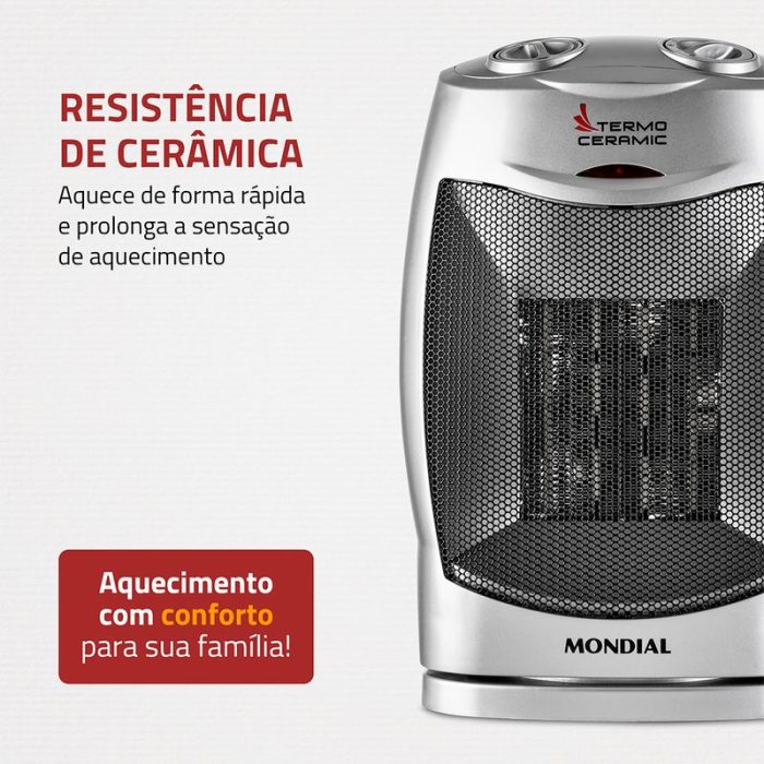 Aquecedor Mondial Termo Ceramica A-05 - Image 3