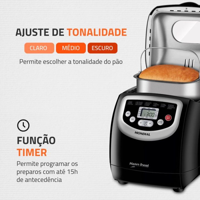 Panificadora Mondial Master Bread NPF-53 - Image 4