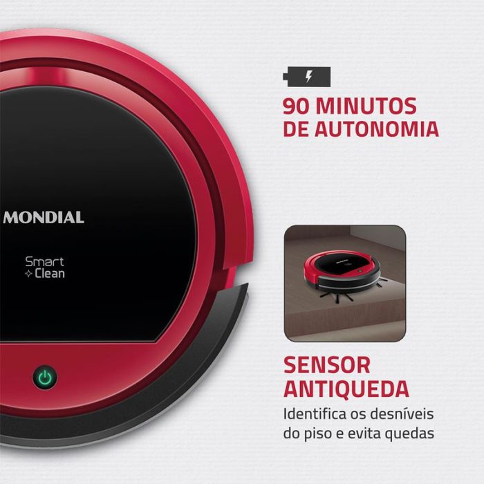 Robô Aspirador de Pó Smart Clean Mondial RB-07 - Image 4