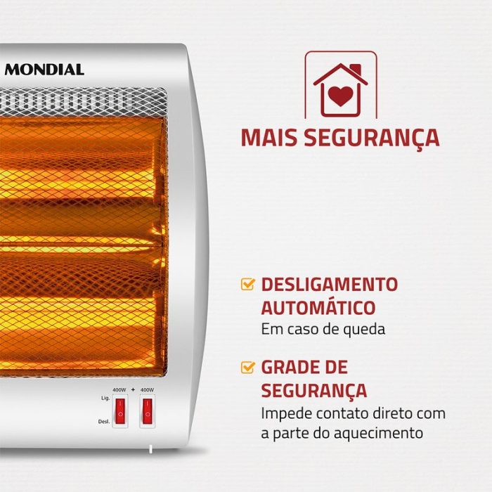 Aquecedor Halógeno Mondial Comfort Air A-09 - Image 4