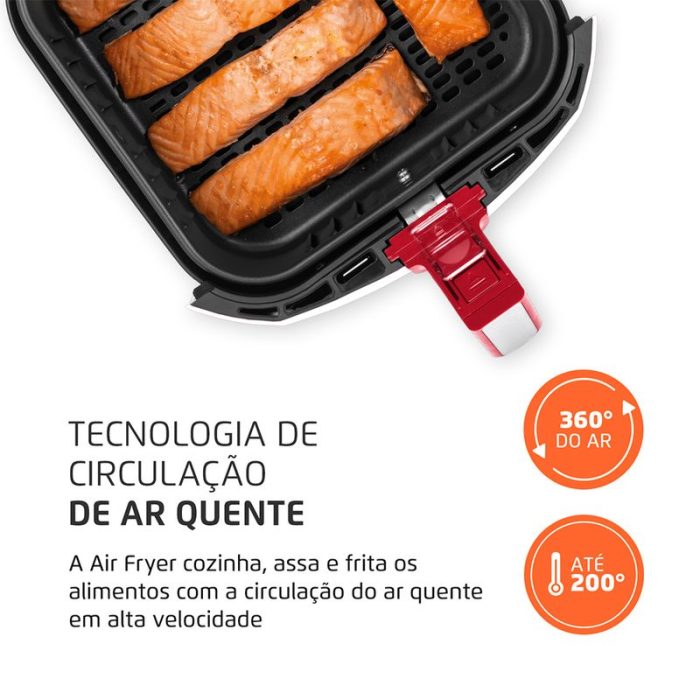 Fritadeira Sem Óleo Air Fryer 5L Mondial AFN-51-WR - Image 5