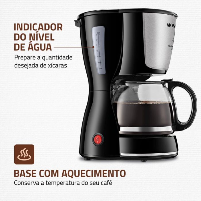 Cafeteira Elétrica Mondial Dolce Arome 18 C-30-18X - Image 5