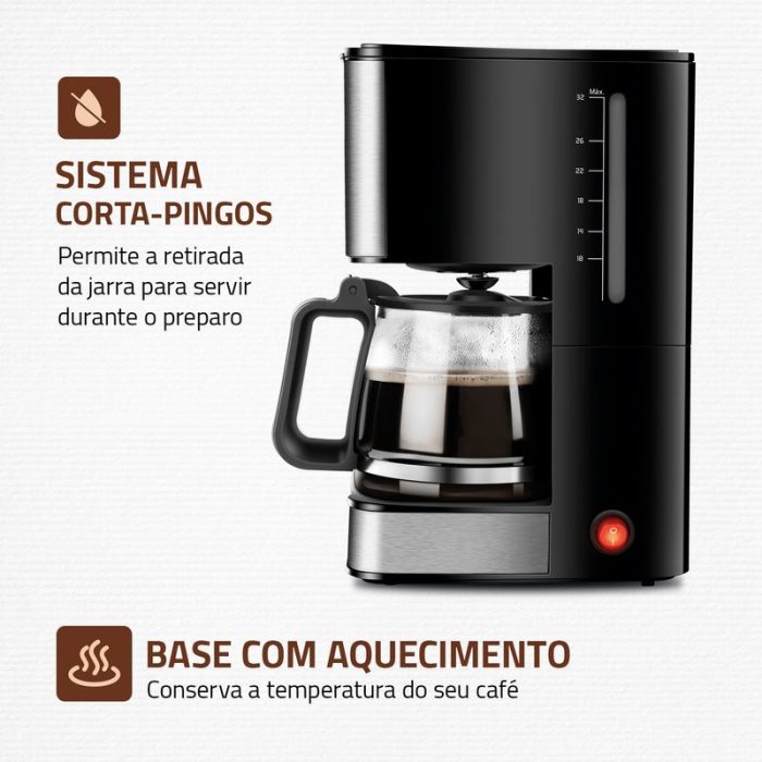 Cafeteira Elétrica Mondial C-44-32X-SI - Image 5