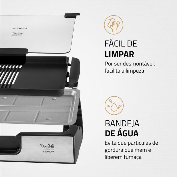 Chapa Mondial Due Grill Premium G-10 - Image 5