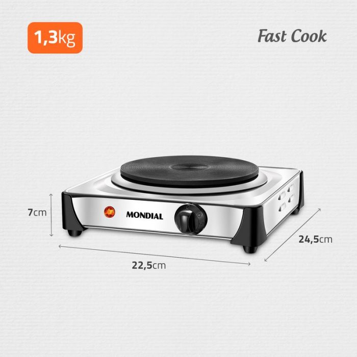 Fogão Elétrico Mondial Fast Cook FE-04 - Image 5