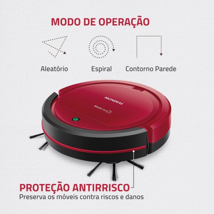 Robô Aspirador de Pó Mondial RB-09 - Image 5