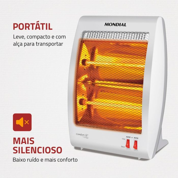 Aquecedor Halógeno Mondial Comfort Air A-09 - Image 5