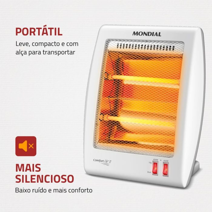 Aquecedor Quartzo Comfort Air II Mondial A-15 - Image 5