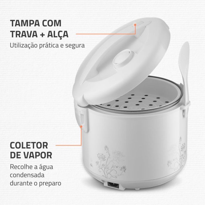 Panela Elétrica Mondial Bianca Rice 10 PE-10 - Image 6
