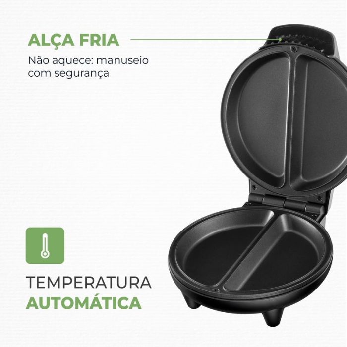 Omeleteira Elétrica Mondial Pratic Omelet II - OM-04-BI - Image 6