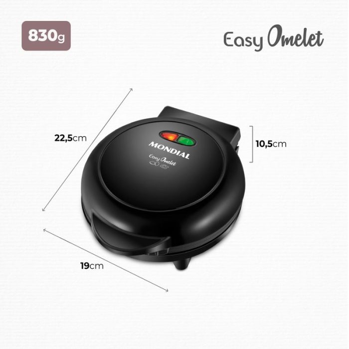 Omeleteira Elétrica Mondial Easy Omelet OM-02 - Image 6