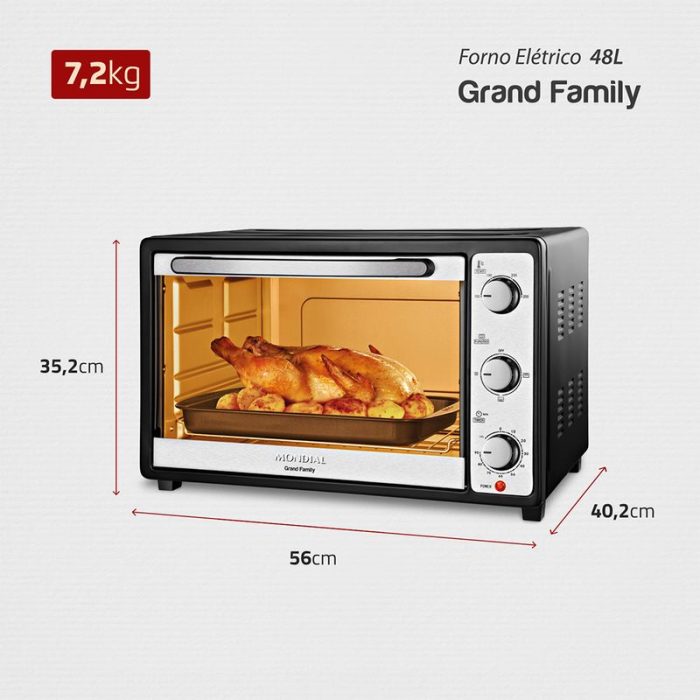 Forno Elétrico Mondial Grand Family II FR-18 - Image 6