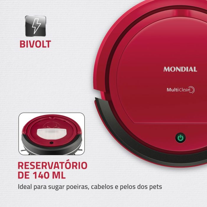 Robô Aspirador de Pó Mondial RB-09 - Image 6