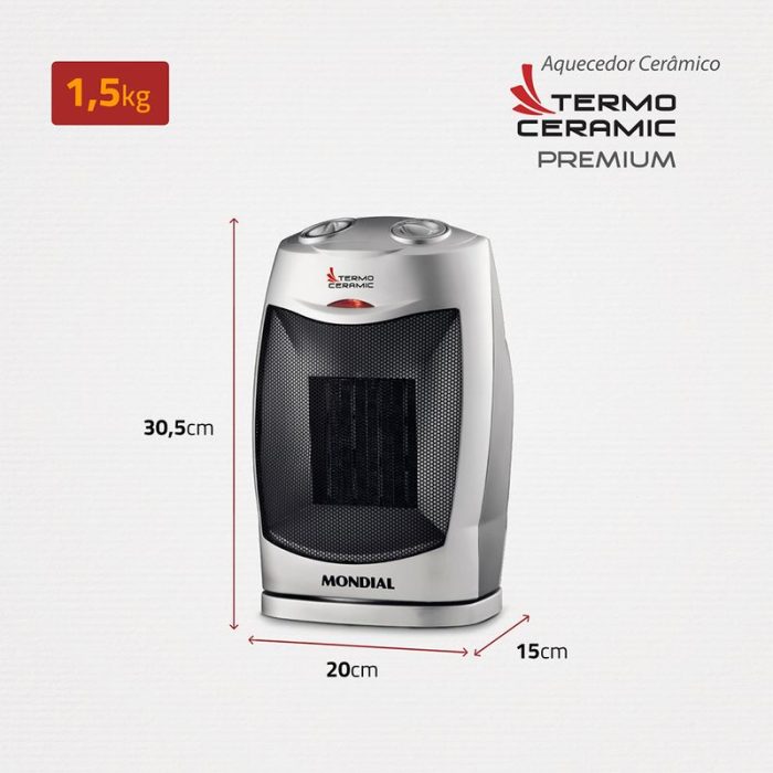 Aquecedor Mondial Termo Ceramica A-05 - Image 6