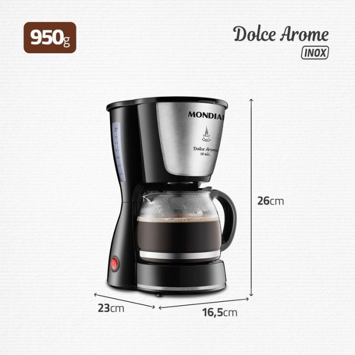 Cafeteira Elétrica Mondial Dolce Arome 18 C-30-18X - Image 7
