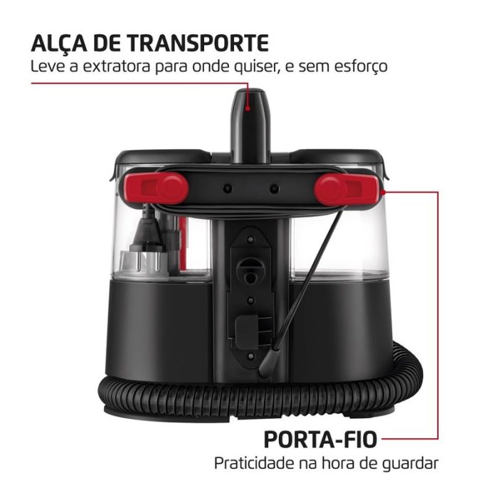 Extratora e Higienizadora Portátil Deep Cleaner I Mondial 1650W - EXP-01-R - Image 7