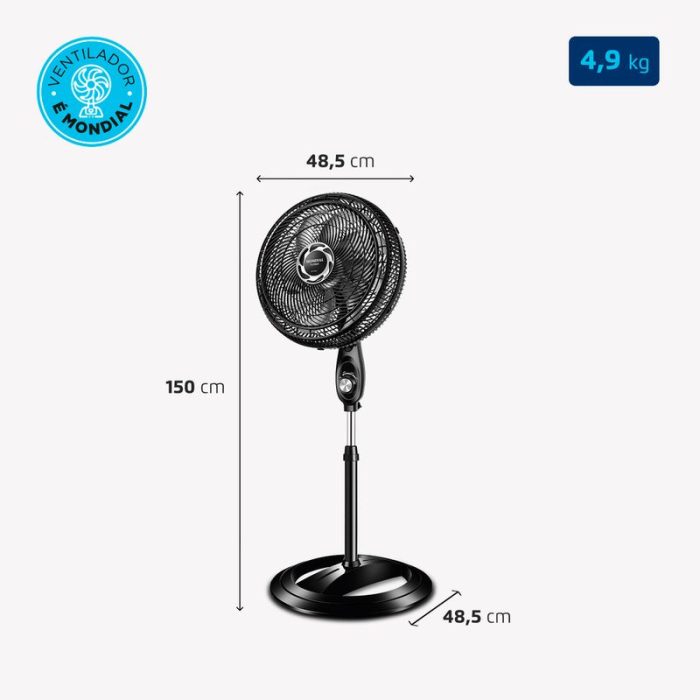 NVT-40C-8P-B - Ventilador de Coluna 40cm Turbo - Image 7