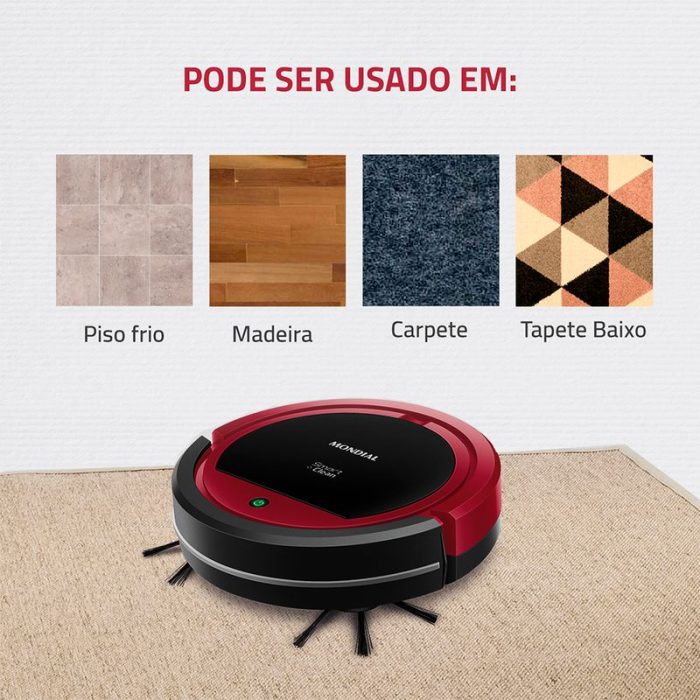 Robô Aspirador de Pó Smart Clean Mondial RB-07 - Image 9
